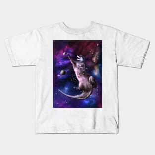 Space Otter Kids T-Shirt